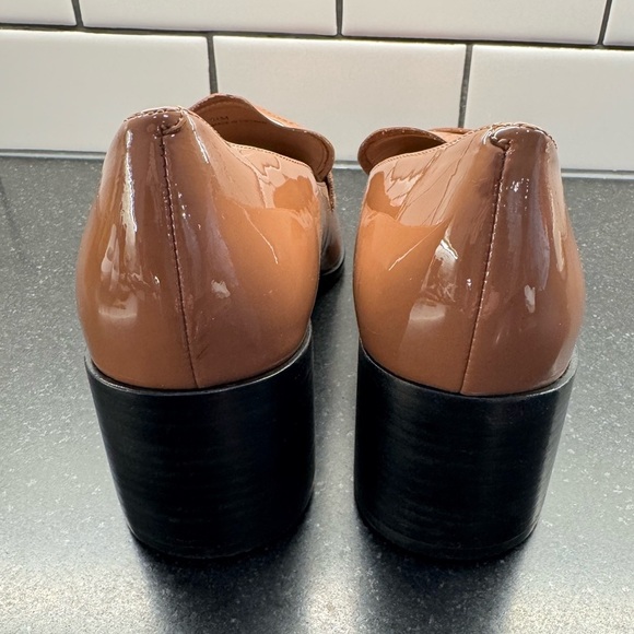 Miramar Penny Loafer Pump Women’s Sz 9.5 by Linea Paolo in Cognac New - Picture 10 of 13